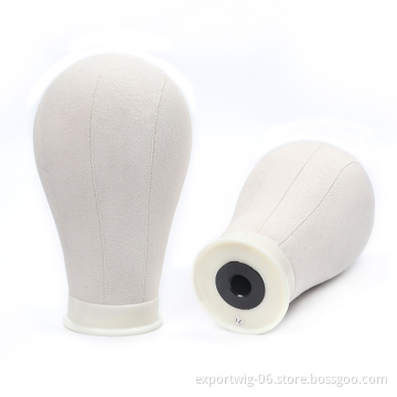 cheap price high quality Canvas Block Mannequin Head Hair Extension tools For Lace Wig Making Styling Displaying
